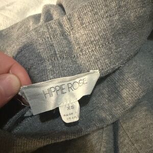 Hippie Rose Heather Grey Joggers